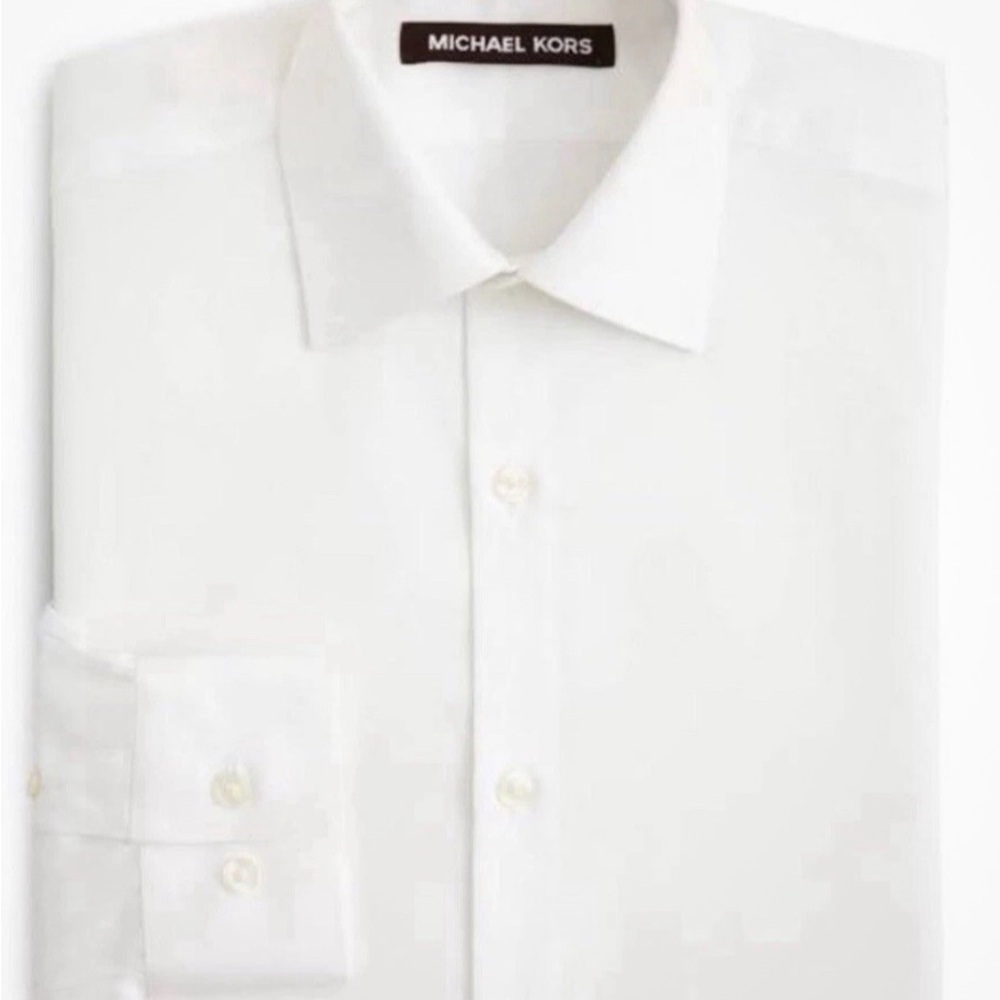 Michael Kors Boy's Crisp White Dress Shirt
